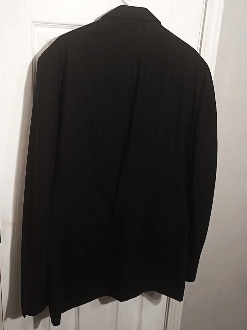 Stafford Men Charcoal Pinstripe 2 Piece Suit  44L